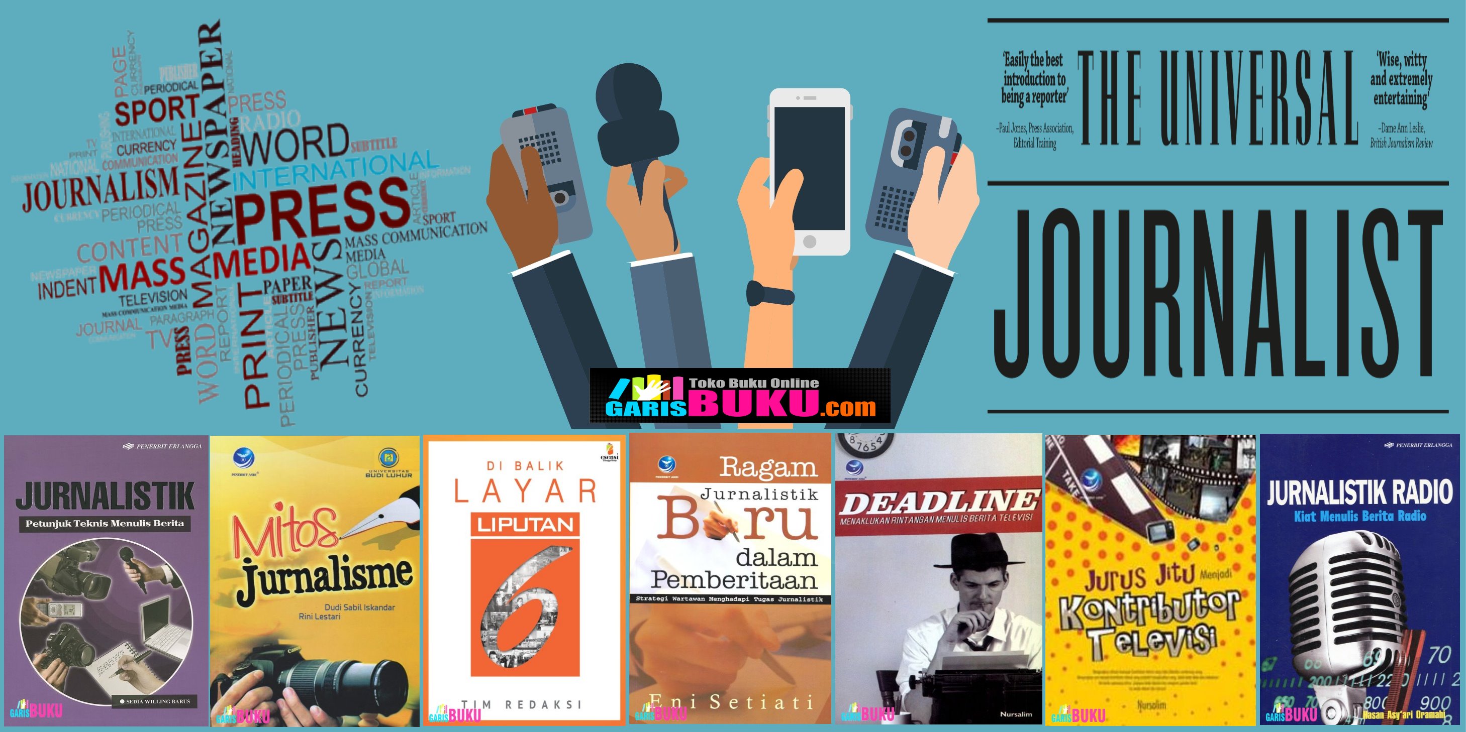 Buku Jurnalistik Indonesia Teori Dan Praktik Jurnalisme Buku Jurnalis Televisi Radio Dan Jurnalistik Online Terbaru